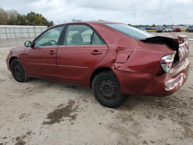 4T1BE32K76U154485 - 2006 TOYOTA CAMRY LE RED photo 2