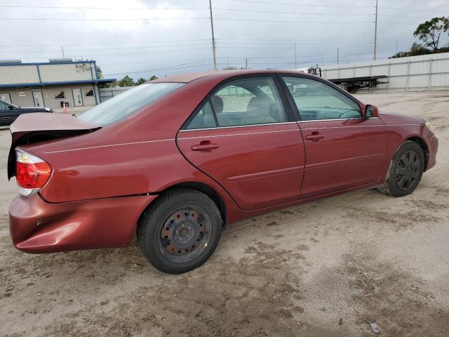 4T1BE32K76U154485 - 2006 TOYOTA CAMRY LE RED photo 3