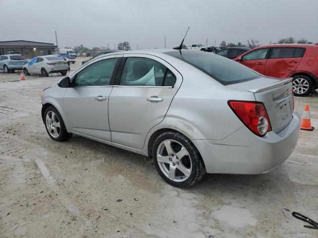 1G1JE5SB7E4176392 - 2014 CHEVROLET SONIC LTZ SILVER photo 2