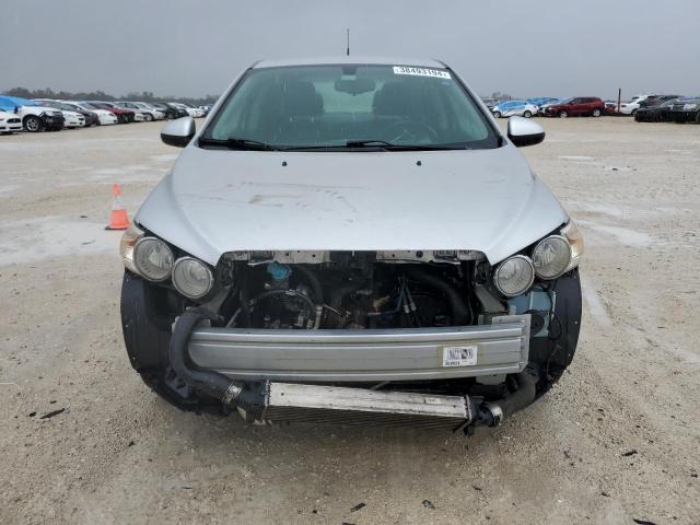 1G1JE5SB7E4176392 - 2014 CHEVROLET SONIC LTZ SILVER photo 5