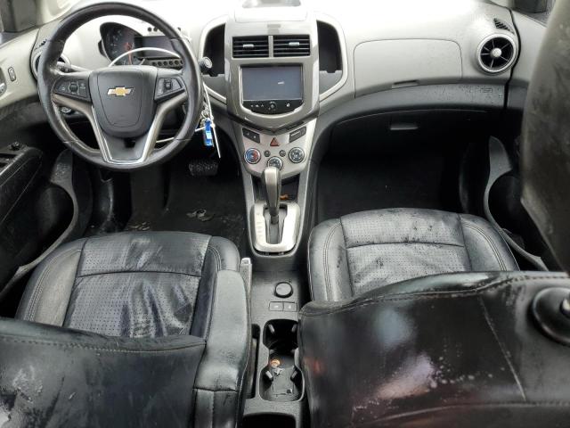 1G1JE5SB7E4176392 - 2014 CHEVROLET SONIC LTZ SILVER photo 8