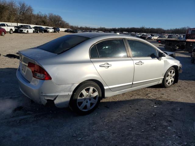 1HGFA16599L009356 - 2009 HONDA CIVIC LX SILVER photo 3