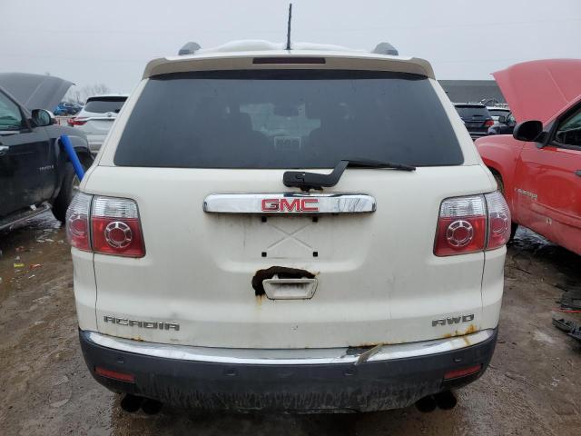 1GKLVLED3AJ193059 - 2010 GMC ACADIA SLE WHITE photo 6