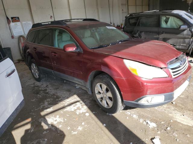 4S4BRBKC5B3433070 - 2011 SUBARU OUTBACK 2.5I LIMITED RED photo 4