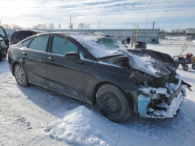 3FA6P0G70ER268472 - 2014 FORD FUSION S BLACK photo 4