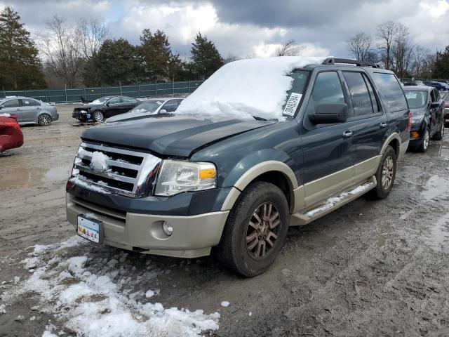 1FMFU18509LA11298 - 2009 FORD EXPEDITION EDDIE BAUER GREEN photo 1