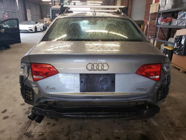 WAUBFAFL6AN025159 - 2010 AUDI A4 PREMIUM GRAY photo 6