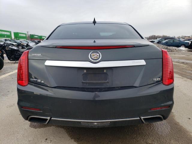 1G6AZ5S37E0125618 - 2014 CADILLAC CTS PREMIUM COLLECTION GRAY photo 6