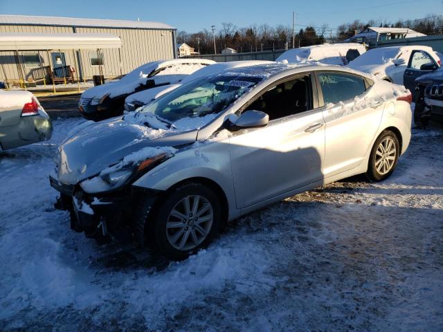 5NPDH4AE9FH598242 - 2015 HYUNDAI ELANTRA SE SILVER photo 1