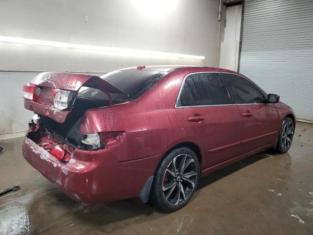 1HGCM56824A105507 - 2004 HONDA ACCORD EX BURGUNDY photo 3