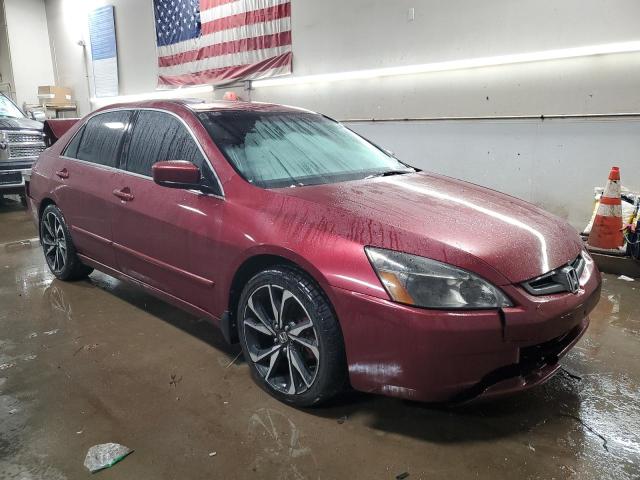 1HGCM56824A105507 - 2004 HONDA ACCORD EX BURGUNDY photo 4