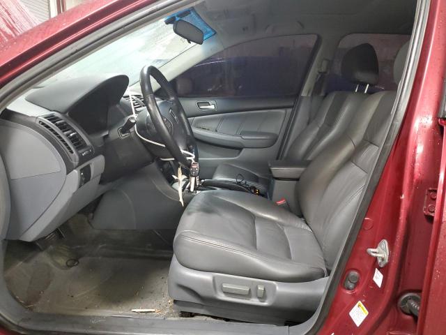 1HGCM56824A105507 - 2004 HONDA ACCORD EX BURGUNDY photo 7