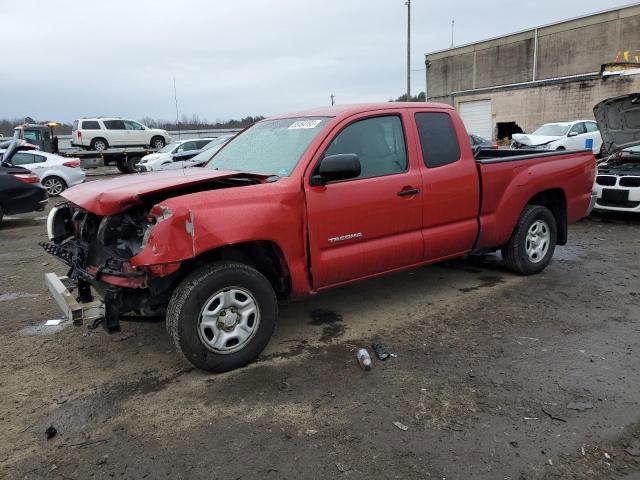 5TFTX4CN6BX008704 - 2011 TOYOTA TACOMA ACCESS CAB RED photo 1