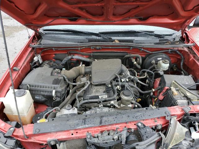 5TFTX4CN6BX008704 - 2011 TOYOTA TACOMA ACCESS CAB წითელი ფოტო 11