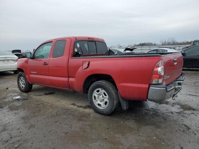 5TFTX4CN6BX008704 - 2011 TOYOTA TACOMA ACCESS CAB RED photo 2