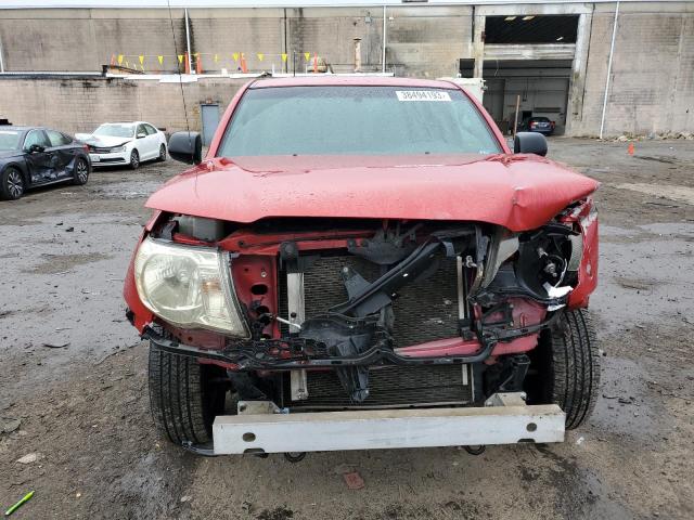 5TFTX4CN6BX008704 - 2011 TOYOTA TACOMA ACCESS CAB RED photo 5
