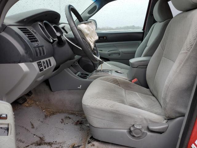 5TFTX4CN6BX008704 - 2011 TOYOTA TACOMA ACCESS CAB წითელი ფოტო 7