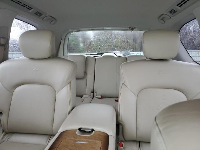 JN8AZ2NE7E9068815 - 2014 INFINITI QX80 WHITE photo 10