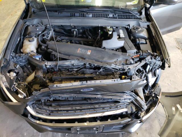 1FA6P0G76F5102235 - 2015 FORD FUSION S GRAY photo 11