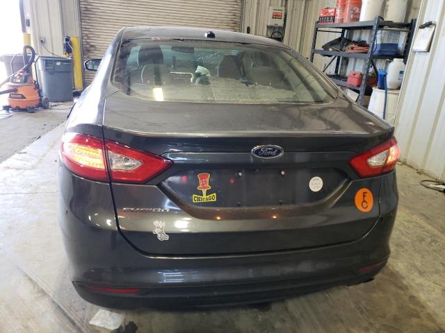 1FA6P0G76F5102235 - 2015 FORD FUSION S GRAY photo 6