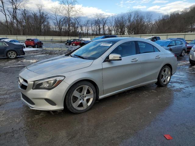 WDDSJ4GB6JN526308 - 2018 MERCEDES-BENZ CLA 250 4MATIC SILVER photo 1