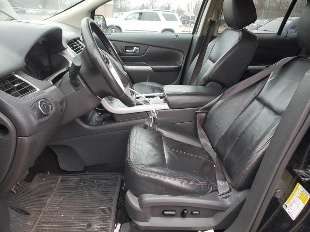 2FMDK4JC0DBB40982 - 2013 FORD EDGE SEL BLACK photo 7