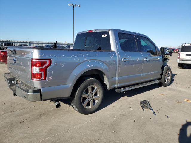 1FTEW1CP6LKE58458 - 2020 FORD F150 SUPERCREW GRAY photo 3