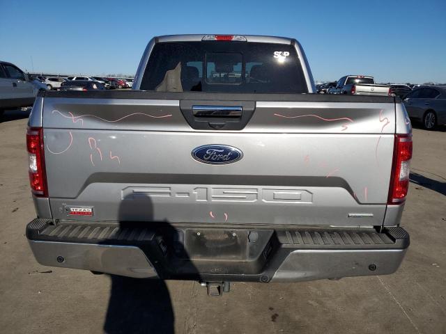 1FTEW1CP6LKE58458 - 2020 FORD F150 SUPERCREW GRAY photo 6