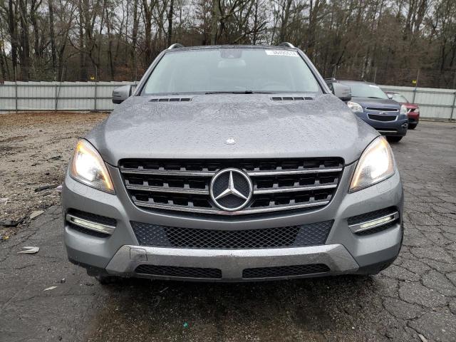 4JGDA5HB8CA072687 - 2012 MERCEDES-BENZ ML 350 4MATIC SILVER photo 5