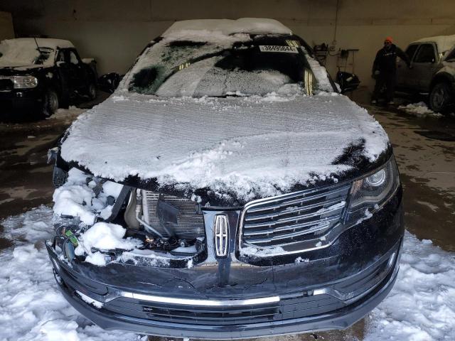 2LMTJ8LP2GBL81005 - 2016 LINCOLN MKX RESERVE BLACK photo 5