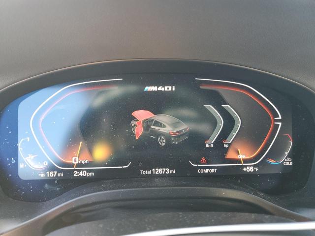 5UX43DT02N9K31818 - 2022 BMW X4 M40I BLUE photo 9