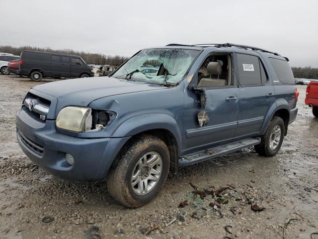 5TDBT48A66S260980 - 2006 TOYOTA SEQUOIA LIMITED BLUE photo 1