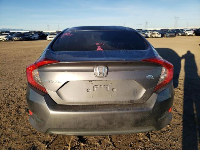 2HGFC2F57GH561321 - 2016 HONDA CIVIC LX GRAY photo 6