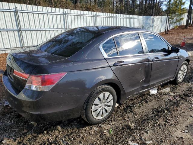 1HGCP2F30BA126847 - 2011 HONDA ACCORD LX CHARCOAL photo 3