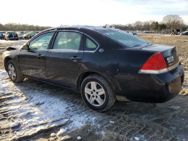 2G1WB58K769424029 - 2006 CHEVROLET IMPALA LS BLACK photo 2