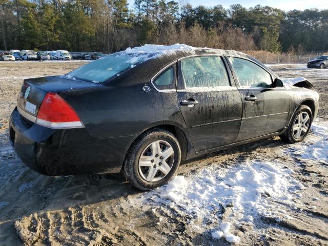 2G1WB58K769424029 - 2006 CHEVROLET IMPALA LS BLACK photo 3