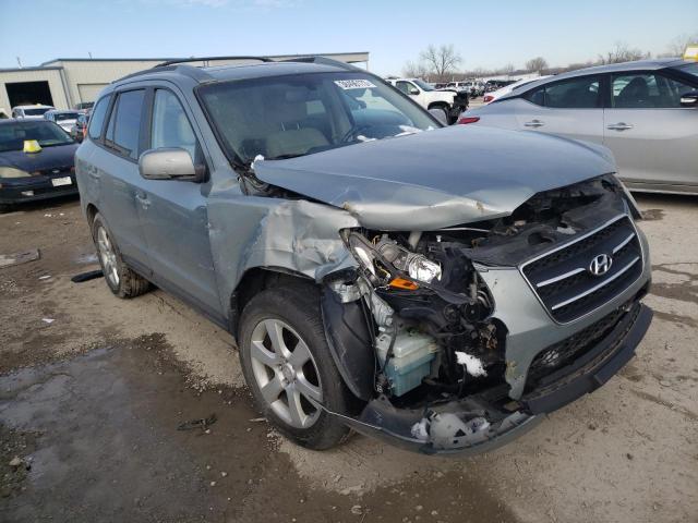 5NMSH13E49H303729 - 2009 HYUNDAI SANTA FE SE GRAY photo 4