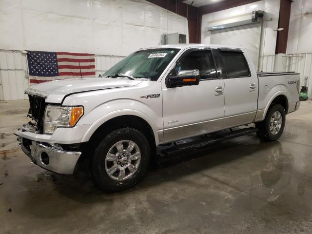 1FTFW1ET2CKE35936 - 2012 FORD F150 SUPERCREW SILVER photo 1