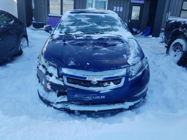 1G1RA6E48DU126553 - 2013 CHEVROLET VOLT BLUE photo 5