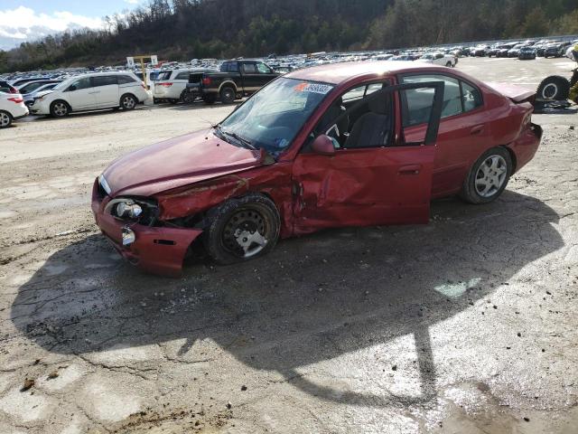 KMHDN46D45U174427 - 2005 HYUNDAI ELANTRA GLS MAROON photo 1