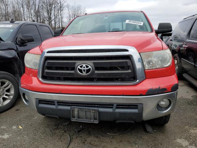 5TFUW5F11DX289691 - 2013 TOYOTA TUNDRA DOUBLE CAB SR5 RED photo 5