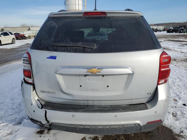 2GNALCEK3H6294026 - 2017 CHEVROLET EQUINOX LT SILVER photo 6