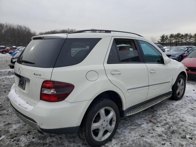 4JGBB86E38A411835 - 2008 MERCEDES-BENZ ML 350 WHITE photo 3