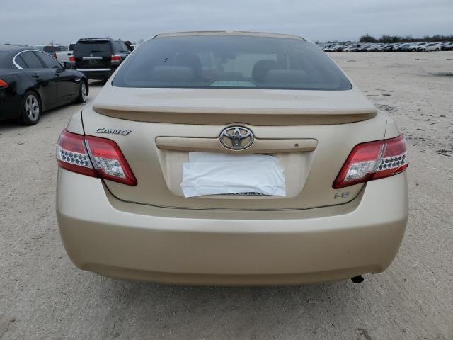 4T1BF3EK5BU225699 - 2011 TOYOTA CAMRY BASE GOLD photo 6