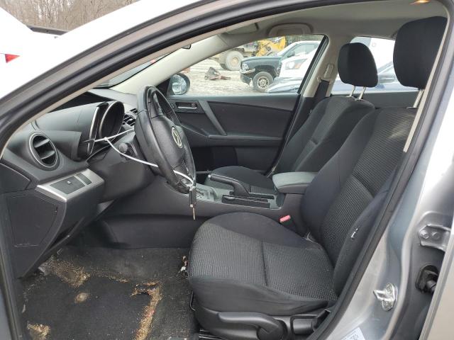 JM1BL1V70C1607686 - 2012 MAZDA 3 I GRAY photo 7