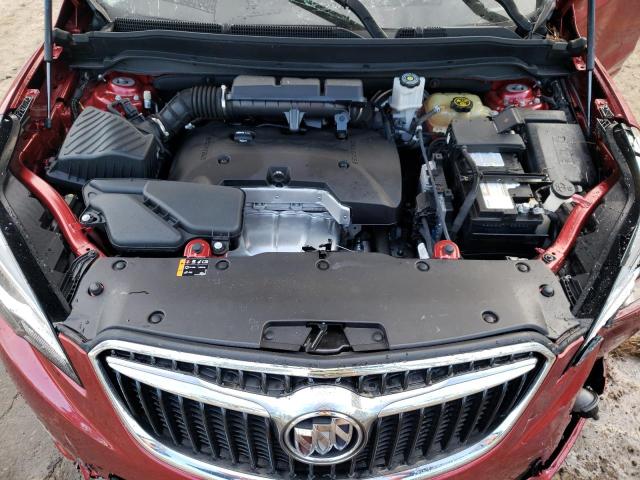LRBFXBSA3LD156052 - 2020 BUICK ENVISION PREFERRED 勃艮第红 照片 12