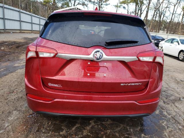 LRBFXBSA3LD156052 - 2020 BUICK ENVISION PREFERRED BURGUNDY photo 6