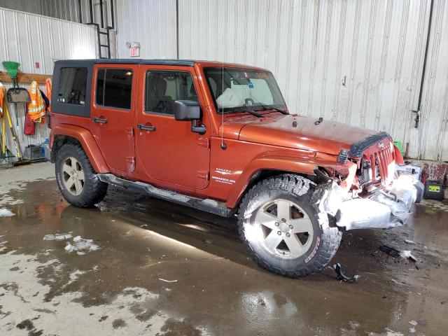1J4GA59189L735643 - 2009 JEEP WRANGLER U SAHARA ORANGE photo 4