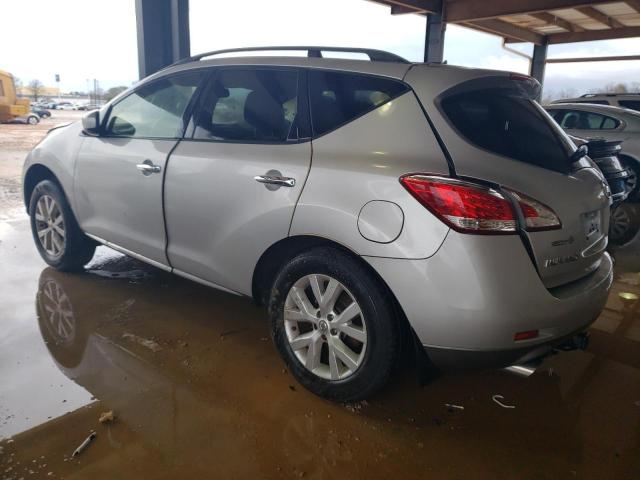 JN8AZ1MW4EW527918 - 2014 NISSAN MURANO S SILVER photo 2