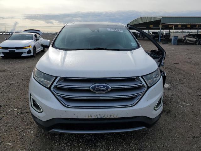 2FMPK3K84HBC59285 - 2017 FORD EDGE TITANIUM WHITE photo 5